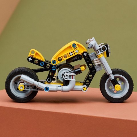 Klocki Technic 42225 Żółty motocykl LEGO