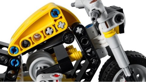 LEGO Technic 42225 - Żółty motocykl