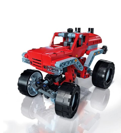 Naukowa Zabawa Klocki Laboratorium Mechaniki Monster Truck Język Polski Clementoni 50062 Clementoni