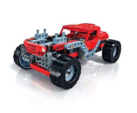 Naukowa Zabawa Klocki Laboratorium Mechaniki Monster Truck Język Polski Clementoni 50062 Clementoni