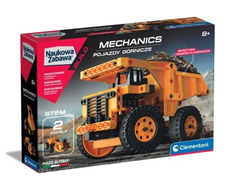 Naukowa Zabawa Klocki Laboratorium Mechaniki Pojazdy Górnicze Język Polski Clementoni 50715 Clementoni