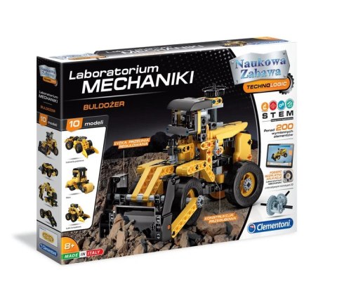 Naukowa Zabawa Laboratorium Mechaniki Buldożer Język Polski Clementoni 50633 Clementoni