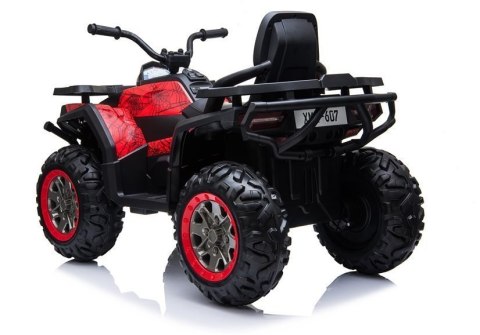 Quad na Akumulator XMX607 Czerwony Lakier Spider LEAN CARS