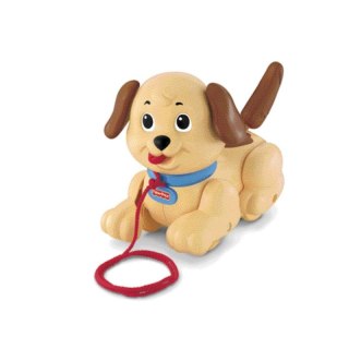 Piesek do ciągnięcia na sznurku Mały Snoopy Fisher Price