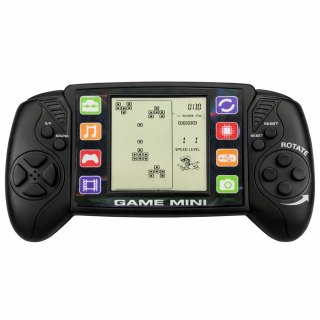 Elektroniczna Gra Konsola Do Gry Tetris Przenośna LCD Czarna LEAN TOYS