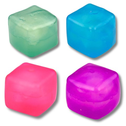 Gniotek Antystresowy Kostka Lodu Squishy Ze Szronem 5,5cm LEAN TOYS