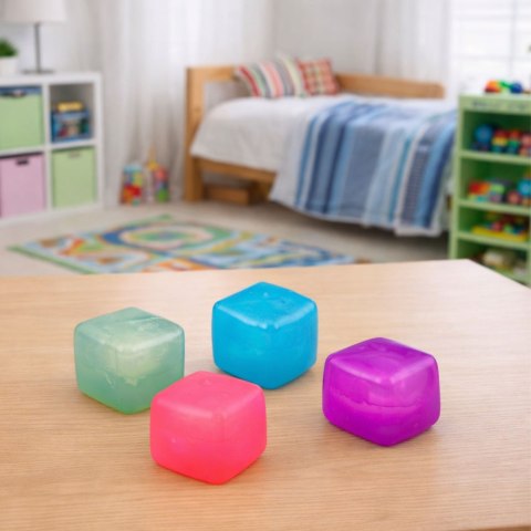 Gniotek Antystresowy Kostka Lodu Squishy Ze Szronem 5,5cm LEAN TOYS