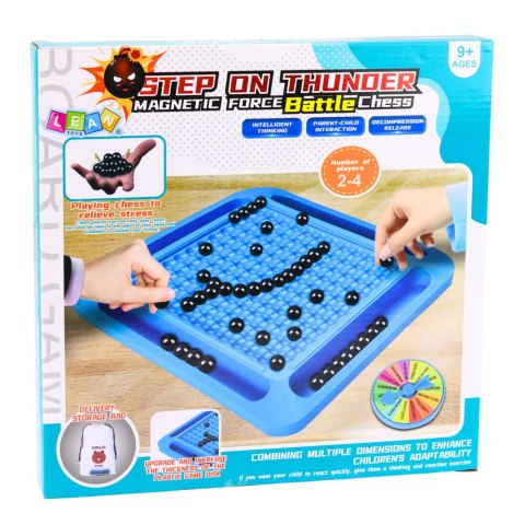 Gra Magnetyczna Kamienie Kulki Gra Planszowa Rodzinna Strategiczna 40 el.