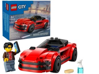 LEGO City 60448 - Czerwony samochód sportowy