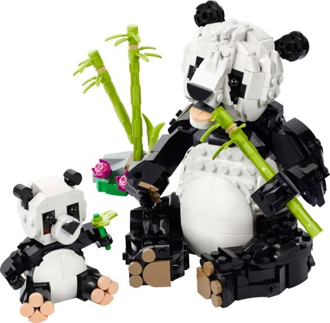 LEGO Creator 3w1 31165 - Dzikie zwierzęta: Rodzina pand