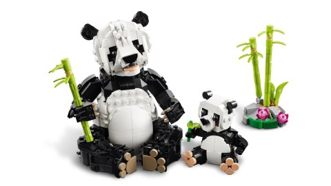 LEGO Creator 3w1 31165 - Dzikie zwierzęta: Rodzina pand