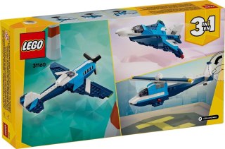 LEGO Creator 3w1 31160 - Statek powietrzny: samolot wyścigowy