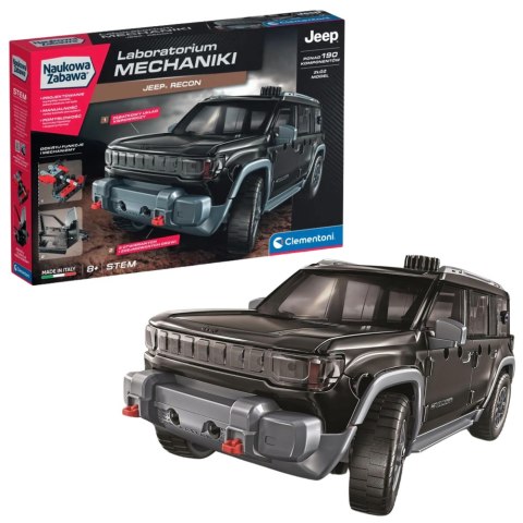 Naukowa Zabawa Laboratorium Mechaniki Jeep Recon Język Polski Clementoni 50401 Clementoni