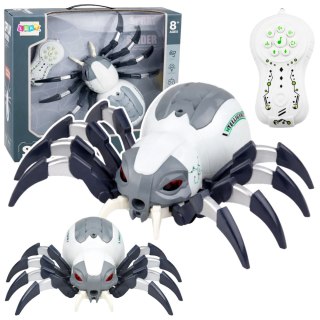 Pająk Robot Zdalnie Sterowany RC Efekt Dymu Światła Dźwięki LEAN Toys