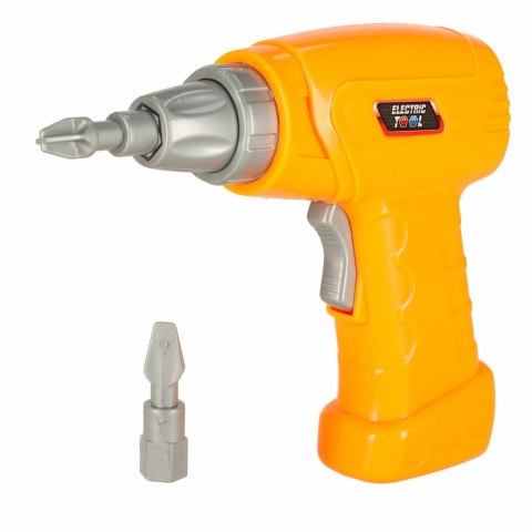 Wkrętarka wiertarka śrubki klocki konstrukcyjne zestaw majsterkowicza walizka 261 elementów Kik Sp. z o. o. Sp. k.