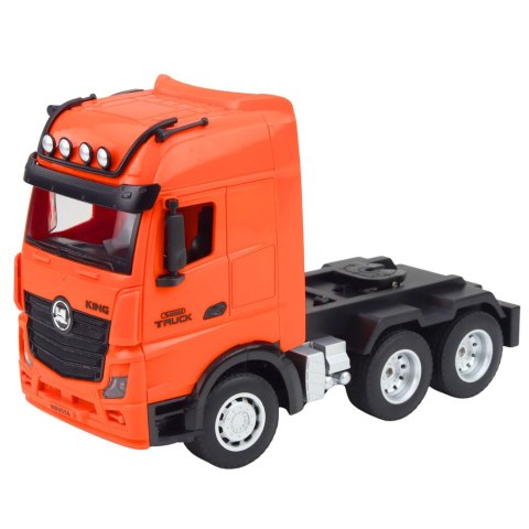 Ciężarówka Zdalnie Sterowana RC Z Kontenerem HUINA Światła Dźwięki 1:18 HUINA