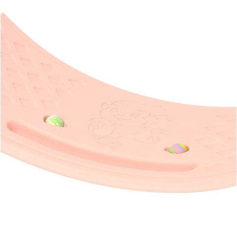 Deska do balansowania bujak dla dzieci 67x29 cm antypoślizgowa różowa Kik Sp. z o. o. Sp. k.