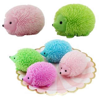 Jeżyk Do Ugniatania Ściskania Świecący Gniotek Antystresowy Mix LEAN TOYS