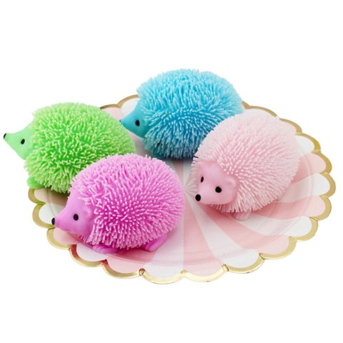 Jeżyk Do Ugniatania Ściskania Świecący Gniotek Antystresowy Mix LEAN TOYS