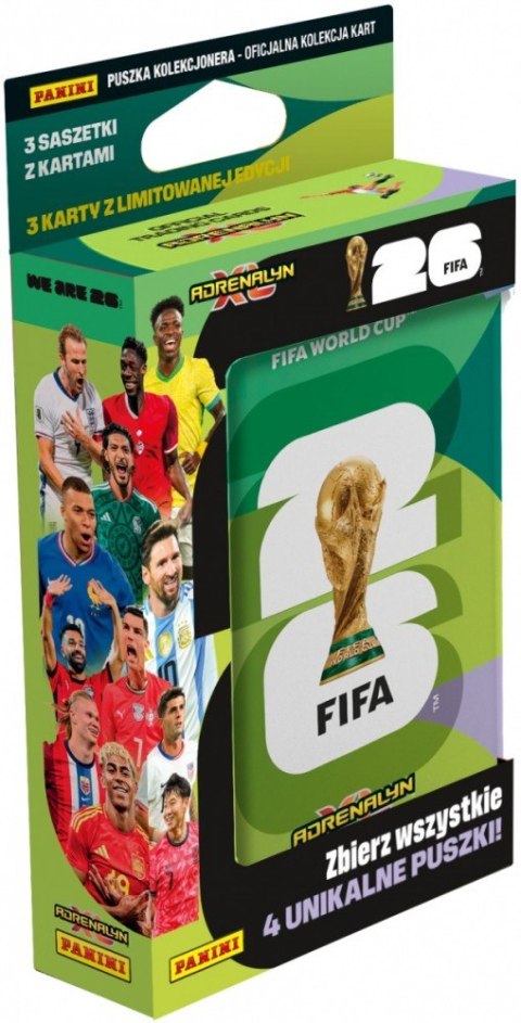 Karty FIFA World Cup 2026 Mini puszka Panini Kolekcja