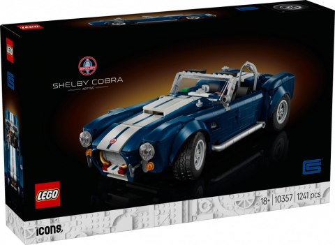 Klocki Icons 10357 Shelby Cobra 427 S/C LEGO