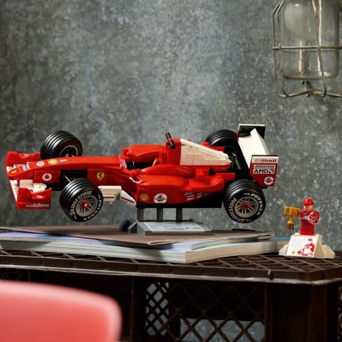 Klocki Icons 11375 Ferrari F2004 i Michael Schumacher LEGO