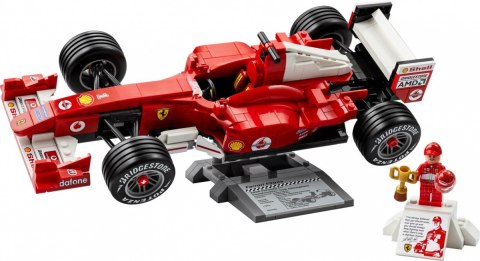 Klocki Icons 11375 Ferrari F2004 i Michael Schumacher LEGO