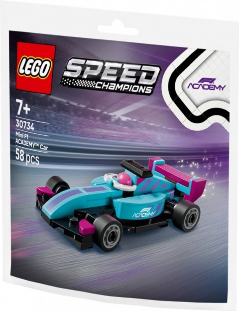 Klocki Speed Champions 30734 Mały bolid F1 ACADEMY LEGO