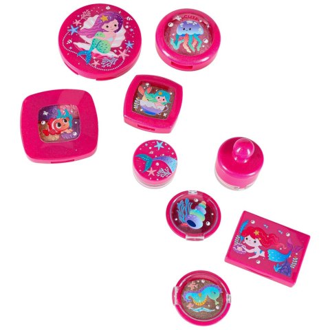 Kuferek zestaw kosmetyków do makijażu i paznokci makeup dla dzieci 22 elementy Kik Sp. z o. o. Sp. k.