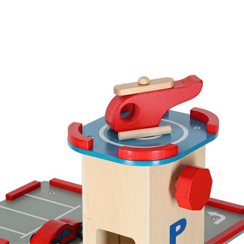 Parking drewniany garaż LULILO BENINO piętrowy Kik Sp. z o. o. Sp. k.