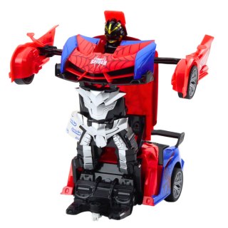 Samochód Robot Spider Pająk Zdalnie Sterowany 2w1 Światła Dźwięki LEAN Toys