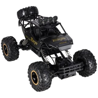 Samochód zdalnie sterowany na pilota RC Rock Crawler 1:12 4WD METAL czarny Kik Sp. z o. o. Sp. k.