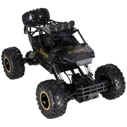 Samochód zdalnie sterowany na pilota RC Rock Crawler 1:12 4WD METAL czarny Kik Sp. z o. o. Sp. k.