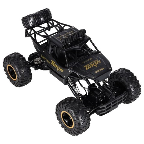 Samochód zdalnie sterowany na pilota RC Rock Crawler 1:12 4WD METAL czarny Kik Sp. z o. o. Sp. k.