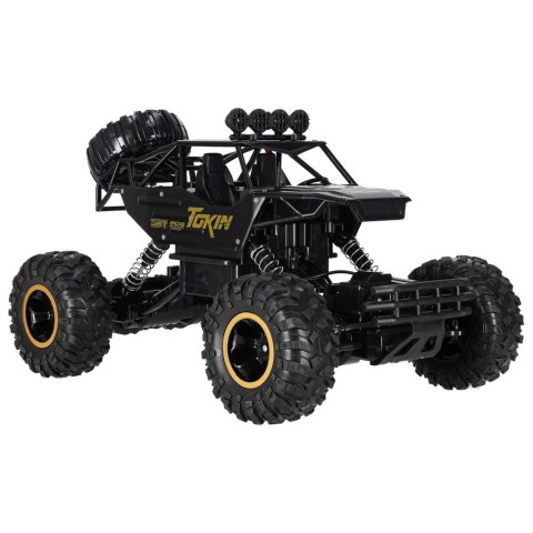Samochód zdalnie sterowany na pilota RC Rock Crawler 1:12 4WD METAL czarny Kik Sp. z o. o. Sp. k.