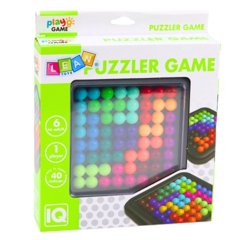 Układanka Logiczna Gra Zręcznościowa Łamigłówka Kolorowe Kuleczki