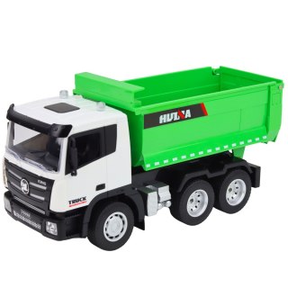 Wywrotka Ciężarówka Zdalnie Sterowana RC Huina Zielona 1:18 HUINA