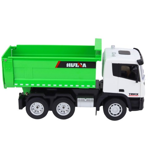 Wywrotka Ciężarówka Zdalnie Sterowana RC Huina Zielona 1:18 HUINA