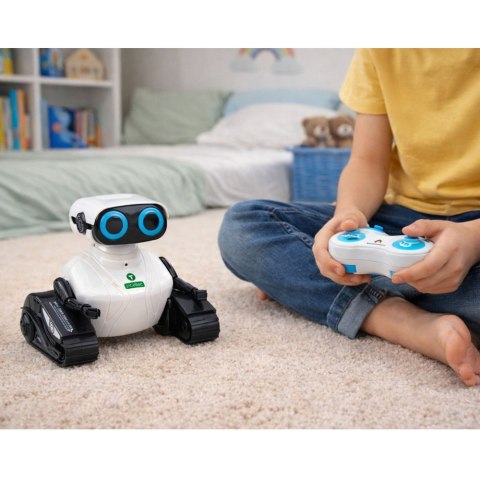 Inteligentny Robot Na Gąsienicach Zdalnie Sterowany RC Tańczy Porusza Się LEAN Toys