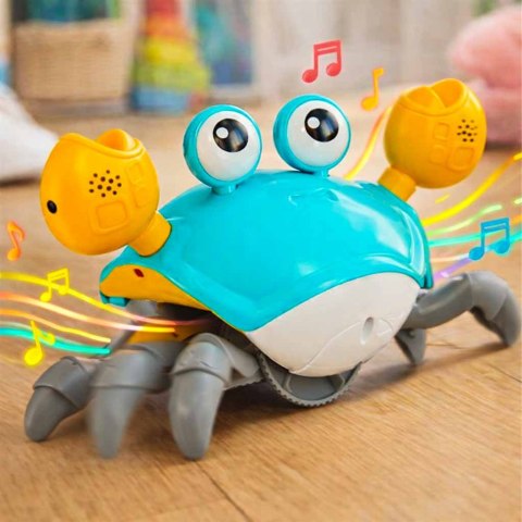 Krab uciekający pełzający czujnik interaktywna akumulator USB zielony Kik Sp. z o. o. Sp. k.