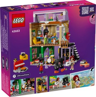 LEGO Friends 42653 - Sklep muzyczny i mieszkanie