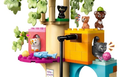 LEGO Friends 42666 - Kocie przyjęcie urodzinowe i domek na drzewie