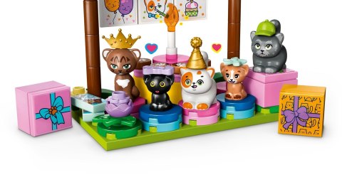 LEGO Friends 42666 - Kocie przyjęcie urodzinowe i domek na drzewie