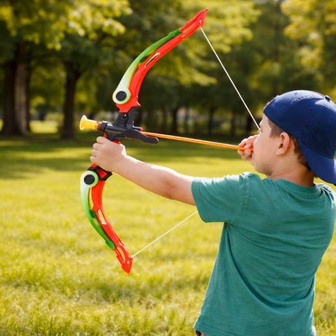 Łuk dla dzieci strzałki i tarcza zestaw łuczniczy strzelecki XXL Kik Sp. z o. o. Sp. k.