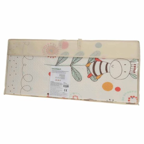 Mata edukacyjna piankowa dwustronna składana 180x200cm zwierzęta wzór Kik Sp. z o. o. Sp. k.
