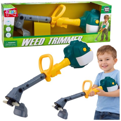 Podkaszarka Dla Dzieci Kosiarka Ogrodowa Dźwięki Światła Gumowe Ostrze