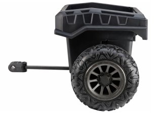 Przyczepa 5988-B Uniwersalna Do Pojazdu Na Akumulator Czarna LEAN CARS