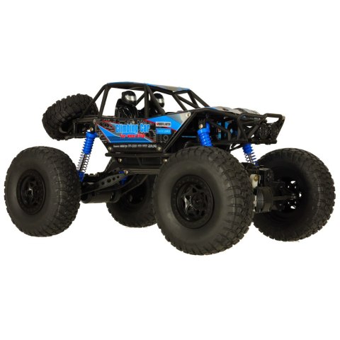 Samochód zdalnie sterowany na pilota RC Crawler Climbing Car 1:10 4WD 48cm niebieski Kik Sp. z o. o. Sp. k.