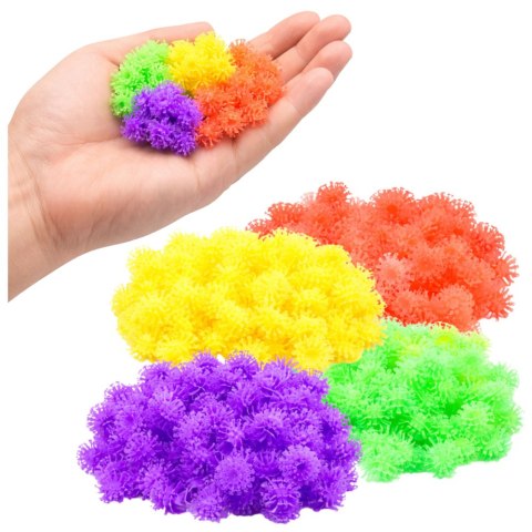 Zestaw Kreatywny DIY Klocki Rzepy Konstrukcyjne Edukacyjne 836 el. LEAN Toys