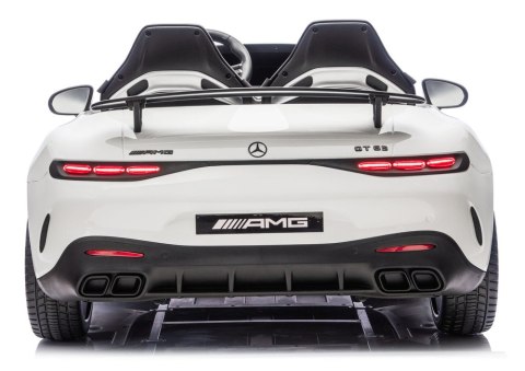 Auto Na Akumulator Mercedes GT63 AMG DK-GT63 24V LCD Biały LEAN CARS